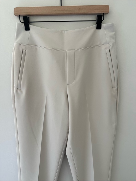 Athleta Pants - Athleta Endless High Rise Tailored Stretch Cream Dress Pants